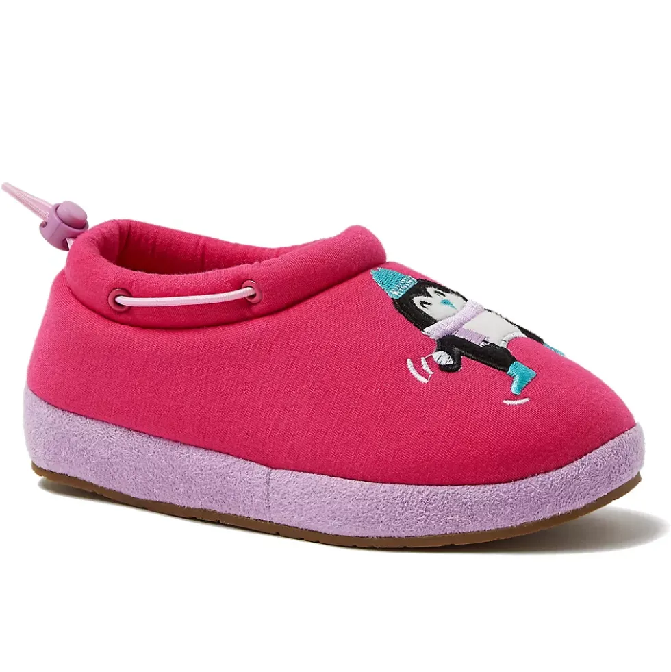 Kids Sweet Dreams Adjustable Toggle Fleece Lined Slippers