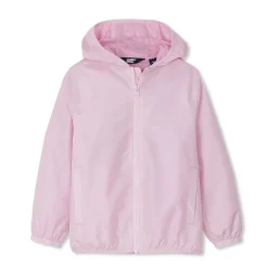 Kids Waterproof Hooded Packable Rain Jacket