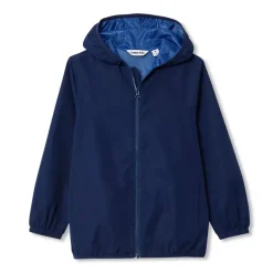 Kids Waterproof Hooded Packable Rain Jacket
