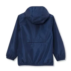 Kids Waterproof Hooded Packable Rain Jacket