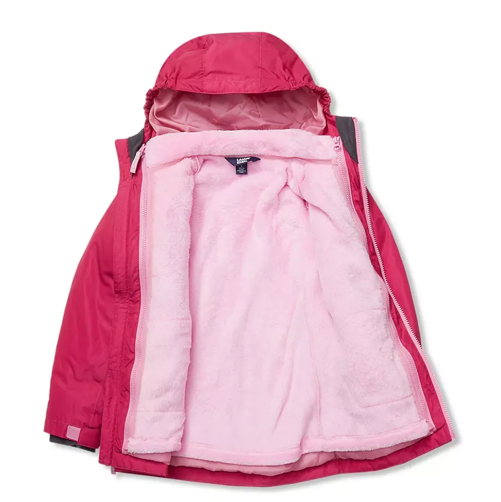 Kids Water Resistant Insulated 3 in 1 Jacket