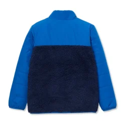 Kids Water Resistant Mixed Media Insulated Jacket