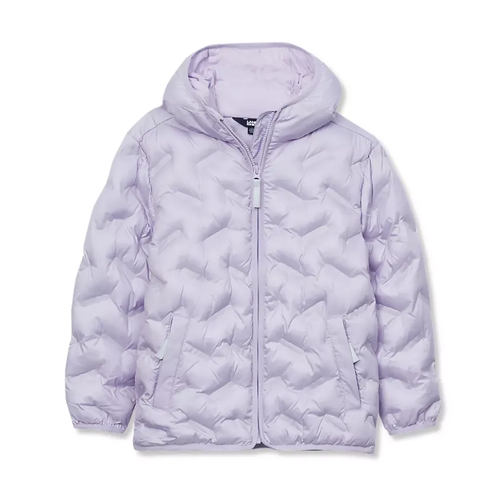 Kids Water Resistant Seamless Quilt Insulated Jacket