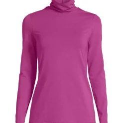 Lightweight Jersey Long Sleeve Turtleneck