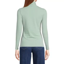 Lightweight Jersey Long Sleeve Turtleneck