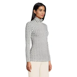 Lightweight Jersey Long Sleeve Turtleneck