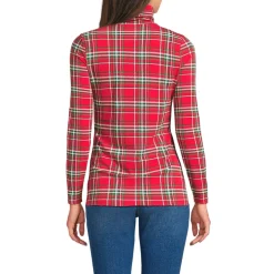 Lightweight Jersey Long Sleeve Turtleneck