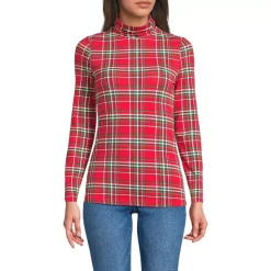 Lightweight Jersey Long Sleeve Turtleneck