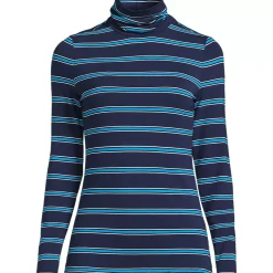Lightweight Jersey Long Sleeve Turtleneck