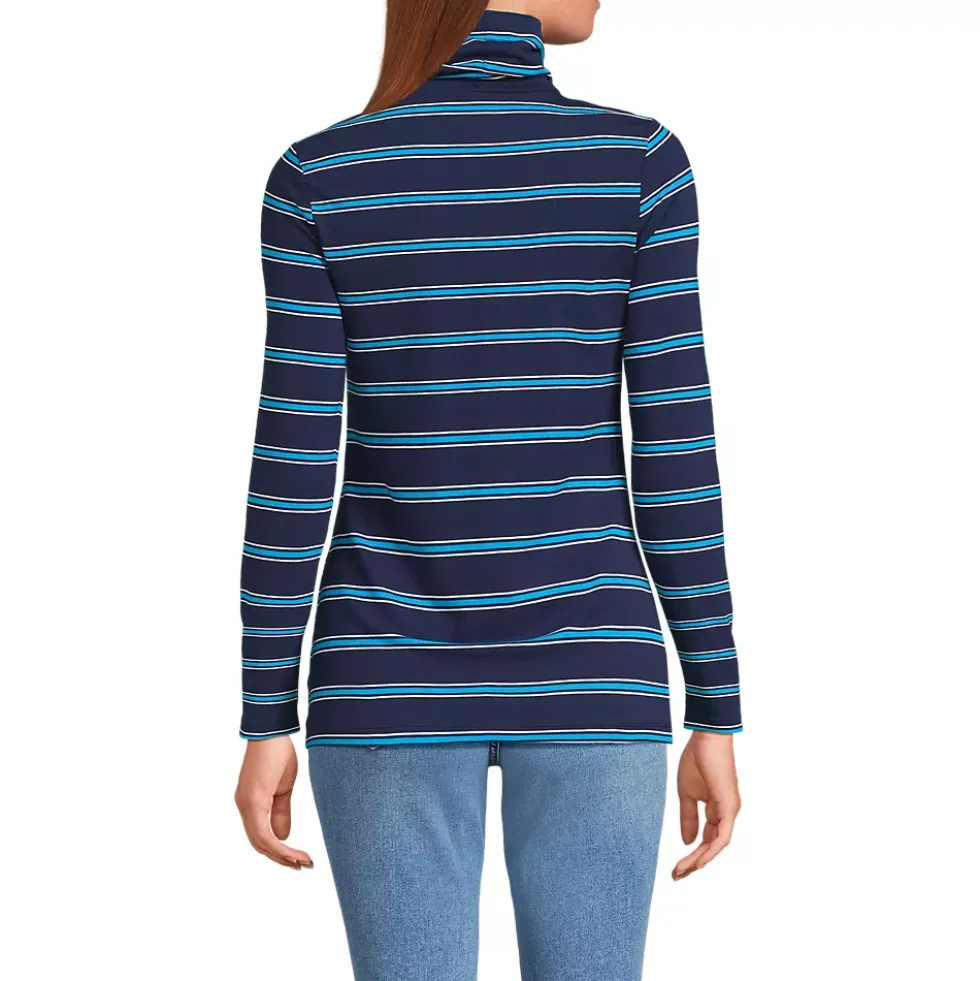 Lightweight Jersey Long Sleeve Turtleneck
