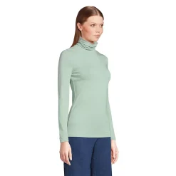 Lightweight Jersey Long Sleeve Turtleneck