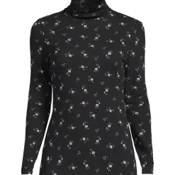 Lightweight Jersey Long Sleeve Turtleneck