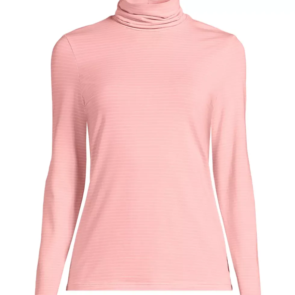 Lightweight Jersey Long Sleeve Turtleneck