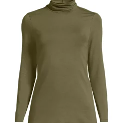 Lightweight Jersey Long Sleeve Turtleneck