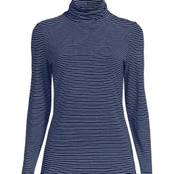 Lightweight Jersey Long Sleeve Turtleneck