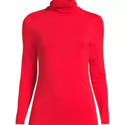Lightweight Jersey Long Sleeve Turtleneck
