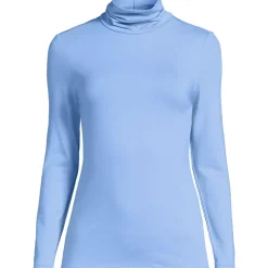 Lightweight Jersey Long Sleeve Turtleneck