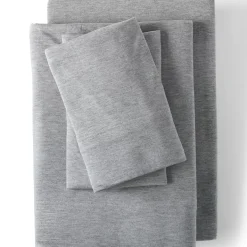 Lightweight Stretch Modal Jersey Heathered Bed Sheet Set