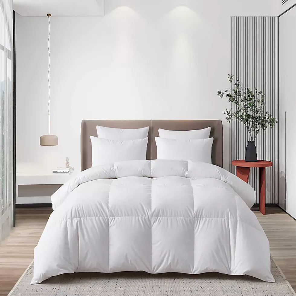 Martha Stewart All Season Cotton Blend Hungarian Goose Down Comforter