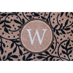 Matterly Monogrammed Wisteria Doormat - Standard