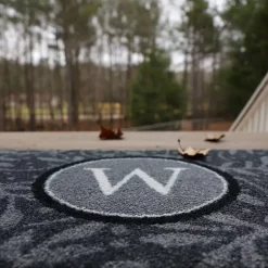 Matterly Monogrammed Wisteria Doormat - Standard