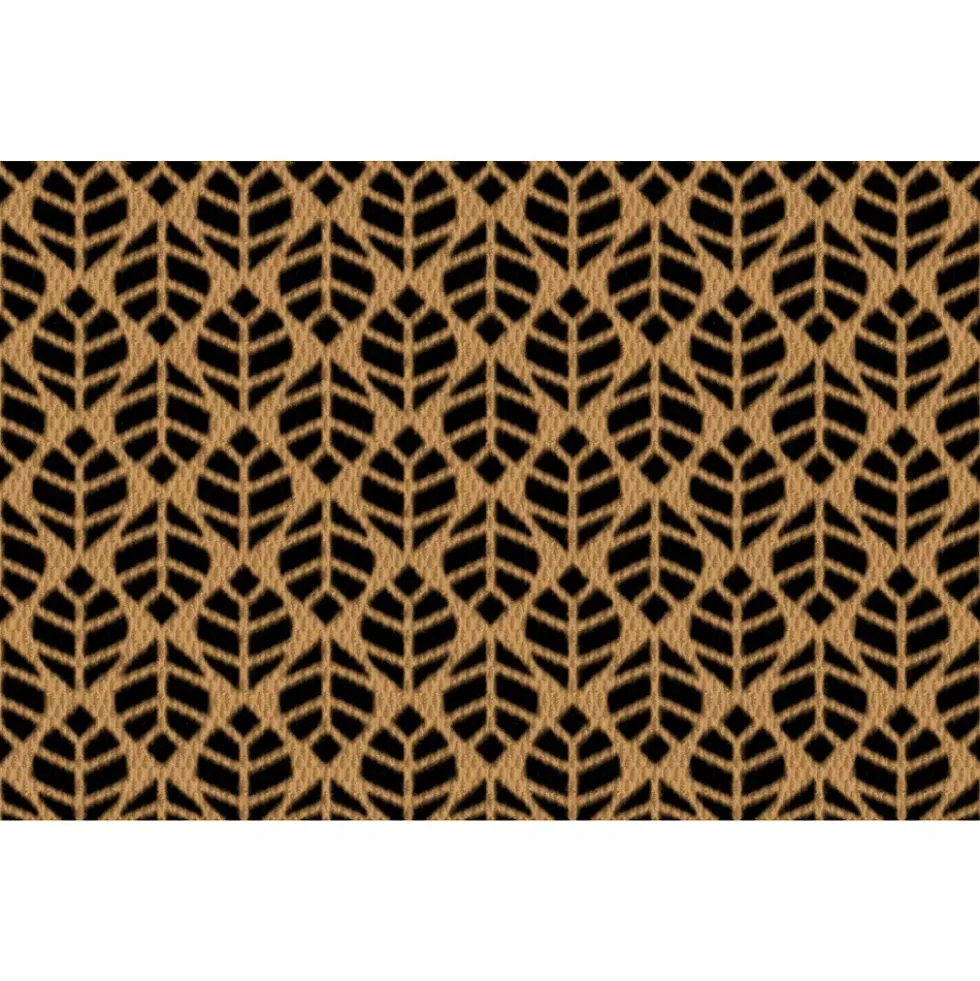 Matterly Neighburly Doormat Linear Leaf
