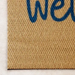 Matterly Neighburly Doormat Script Welcome