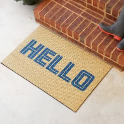 Matterly Neighburly Doormat Hello