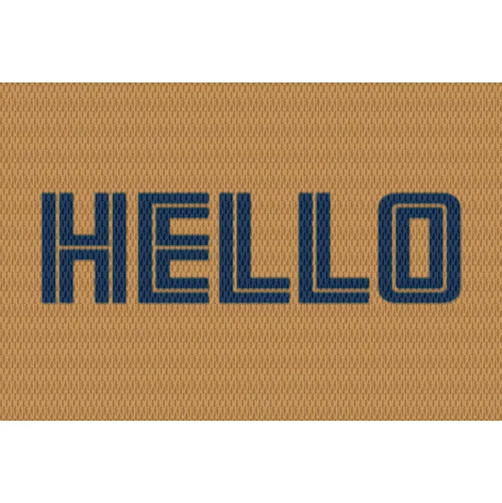 Matterly Neighburly Doormat Hello