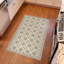 Matterly Skid Resistant Diamond Print Floor Mat
