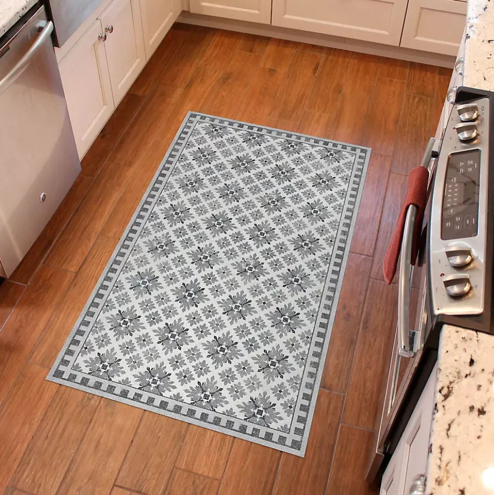 Matterly Skid Resistant Diamond Print Floor Mat