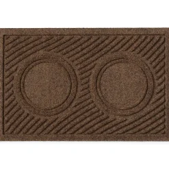 Matterly Waterhog® Dog Mat Bowl Wave