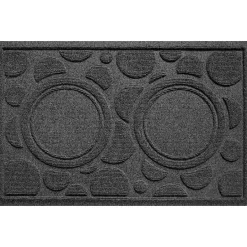 Matterly Waterhog® Dots Dog Bowl Mat
