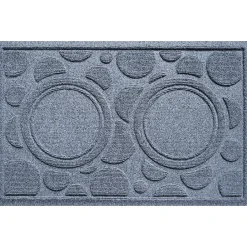 Matterly Waterhog® Dots Dog Bowl Mat