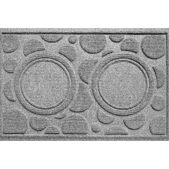 Matterly Waterhog® Dots Dog Bowl Mat
