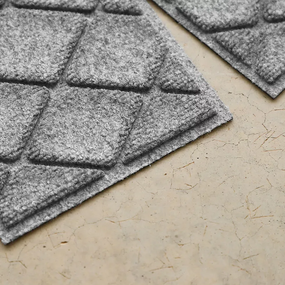 Matterly 8.5" x 30" Argyle Waterhog® Stair Treads - Set of 4