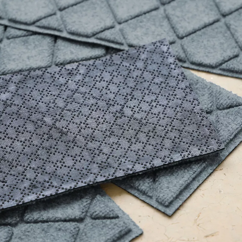 Matterly 8.5" x 30" Argyle Waterhog® Stair Treads - Set of 4