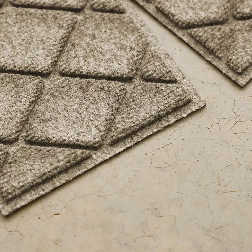 Matterly 8.5" x 30" Argyle Waterhog® Stair Treads - Set of 4