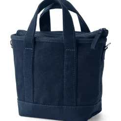 Medium 5 Pocket Open Top Canvas Tote Bag