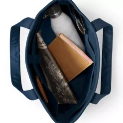 Medium 5 Pocket Open Top Canvas Tote Bag