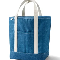 Medium 5 Pocket Open Top Canvas Tote Bag