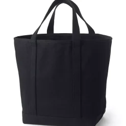 Medium 5 Pocket Open Top Canvas Tote Bag