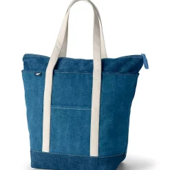 Medium 5 Pocket Open Top Canvas Tote Bag