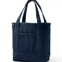 Medium 5 Pocket Open Top Canvas Tote Bag