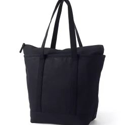 Medium 5 Pocket Open Top Canvas Tote Bag