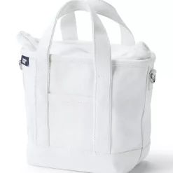 Medium 5 Pocket Open Top Canvas Tote Bag