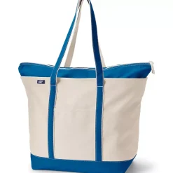 Medium 5 Pocket Open Top Canvas Tote Bag