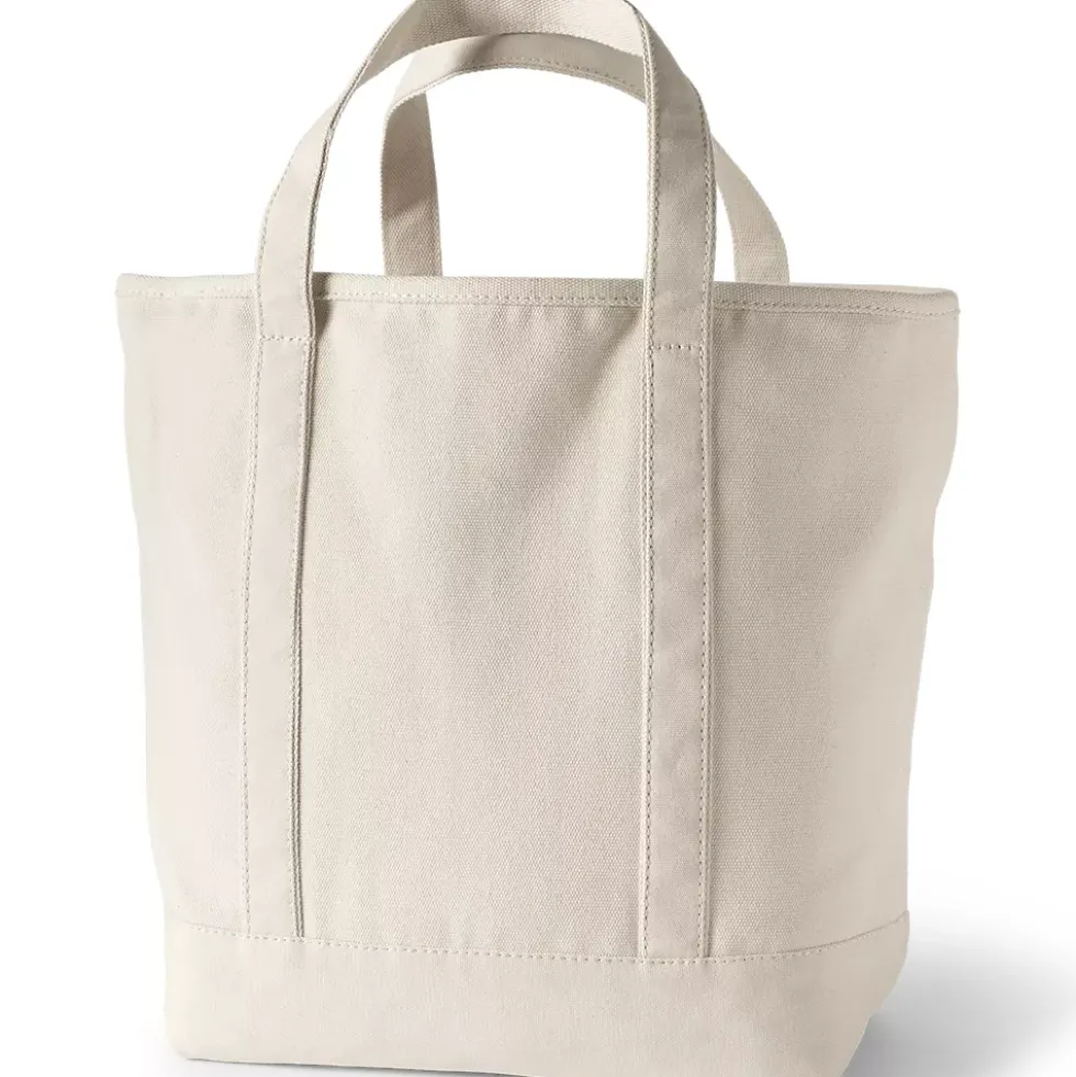 Medium 5 Pocket Open Top Canvas Tote Bag