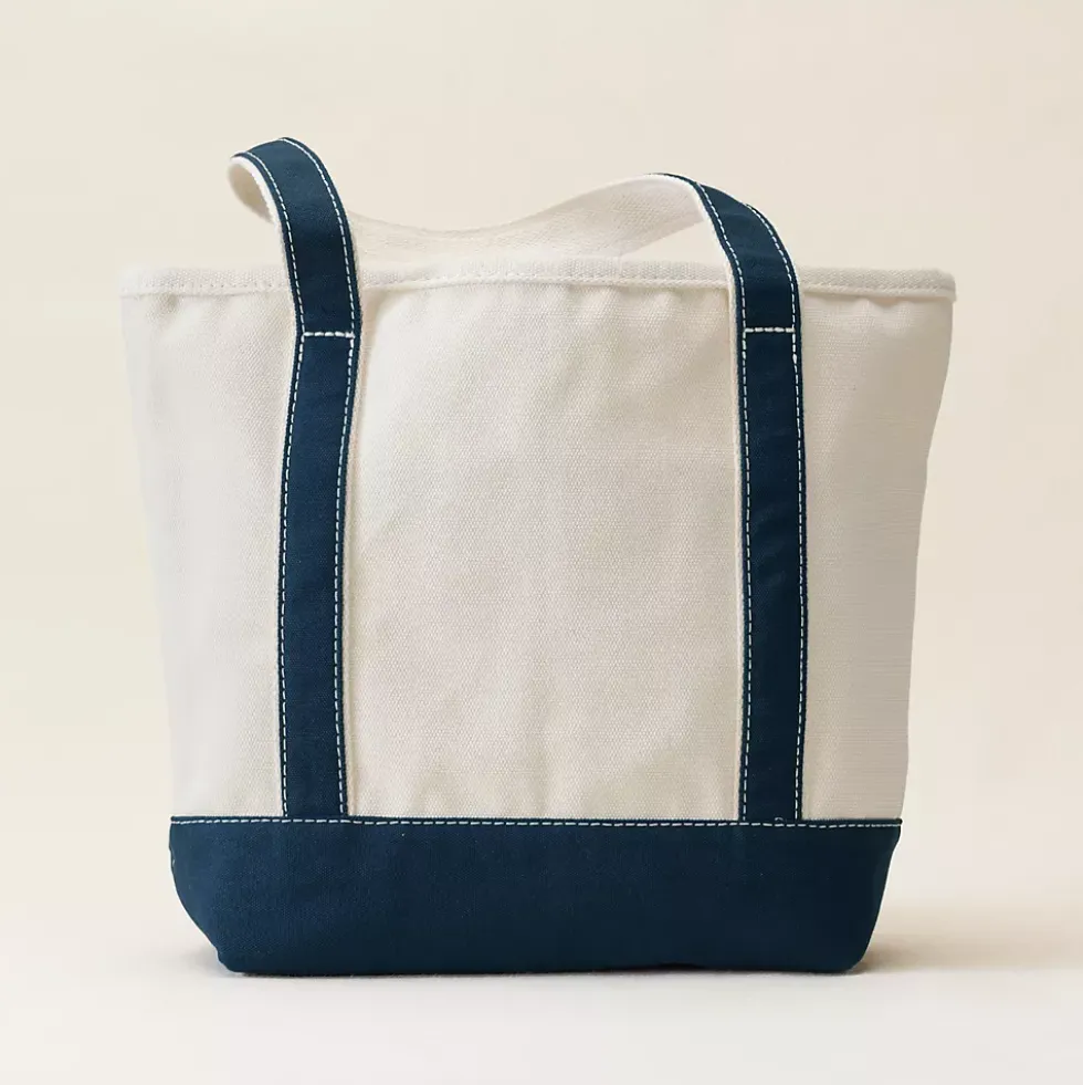 Medium 5 Pocket Open Top Canvas Tote Bag