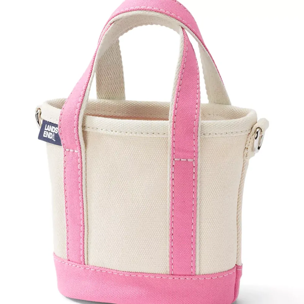 Medium 5 Pocket Open Top Canvas Tote Bag